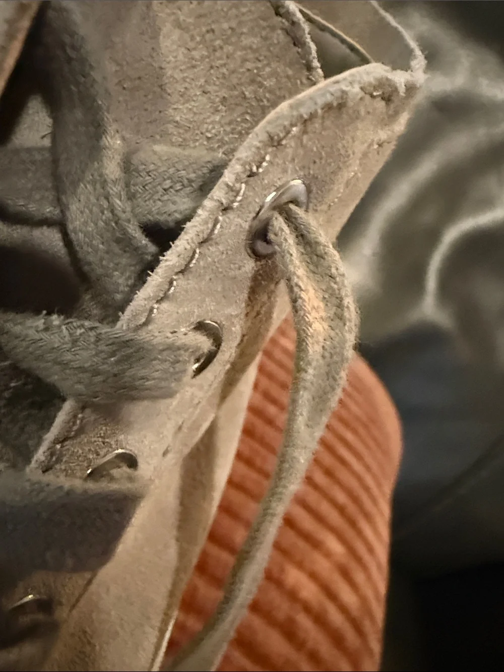 Dolce Vita Gray Suede Platform Lace-Up Sneakers with Side Zippers